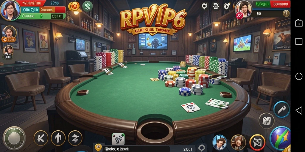 Tampilan menarik gameplay RPVIP6 saat bermain QiuQiu.
