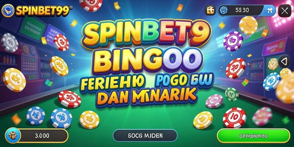 Tampilan menarik gameplay Bingo di SPINBET99.