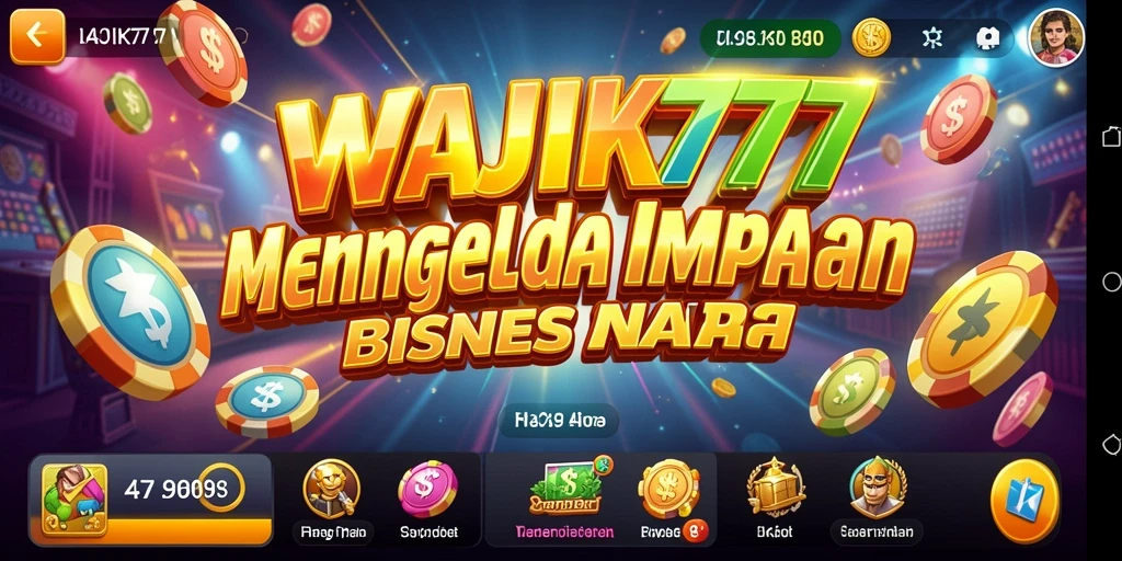 Tampilan gameplay WAJIK777 yang seru dan menarik.
